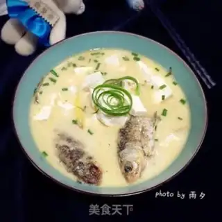 Make The tofu soup of the white fish step 8