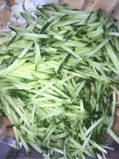 Make Tofu cucumber step 1