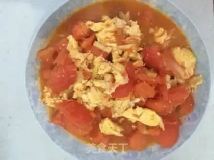 Make Tomato fried eggs step 0