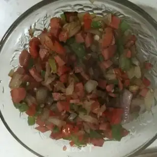 Make Little Pizza with the balls step 7