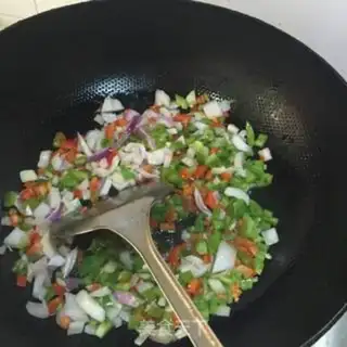 Make Five-colored rice step 1