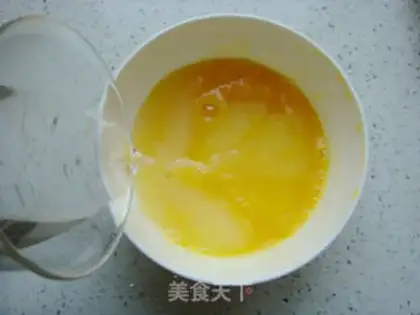 Make Ham water steams eggs step 2