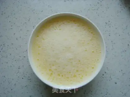 Make Ham water steams eggs step 3