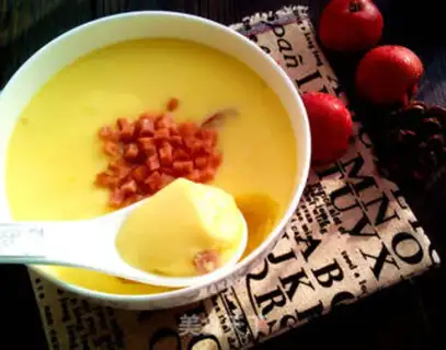 Make Ham water steams eggs step 10