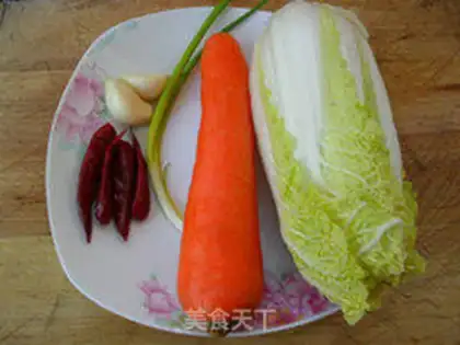 Make Carrot and doll food step 0