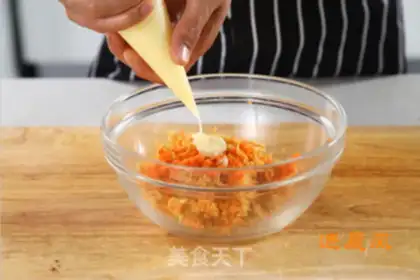 Make Carrot meat loaf step 6