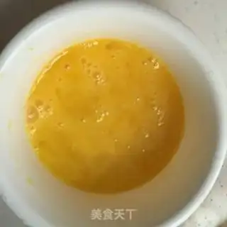 Make The rice steamed eggs step 4
