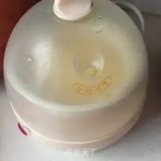 Make The rice steamed eggs step 7