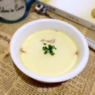Make The rice steamed eggs step 8