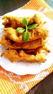 Make Fried mushrooms step 4