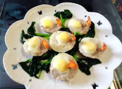 Make Creative shrimp cake step 11