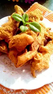 Make Fried mushrooms step 5