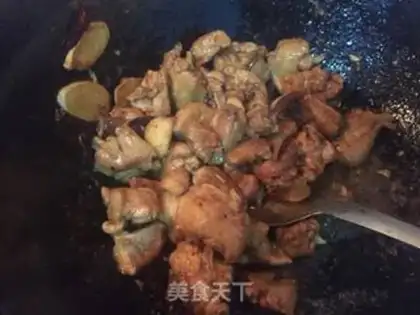 Make Chicken mushrooms step 6