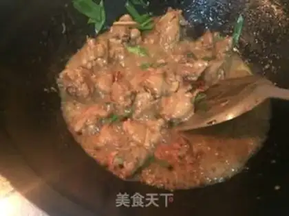 Make Chicken mushrooms step 8