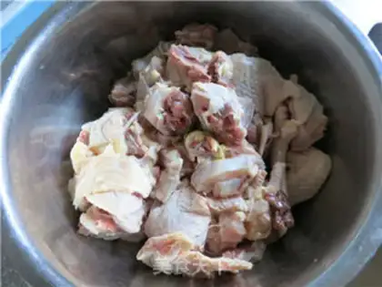 Make Chicken juice, Russian abalone step 0