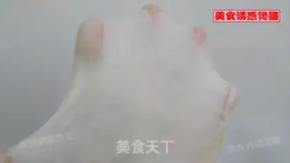 Make Big bread from the potato flower step 1