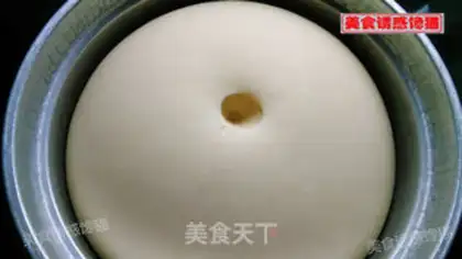 Make Big bread from the potato flower step 2