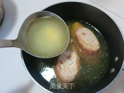 Make Chicken juice, Russian abalone step 10