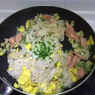 Make Wie-doo noodles step 12