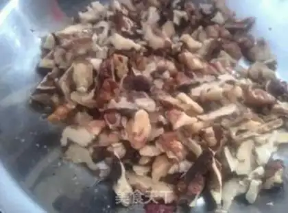 Make walnut peanut butter candy step 2