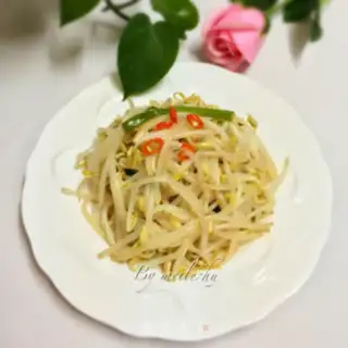 Make Cold bean sprouts step 8