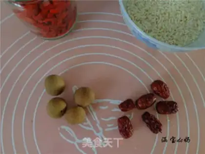 Make The rice congee of guacamole step 0