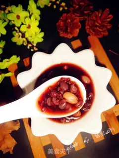 Make Red bean, black rice, porridge step 6