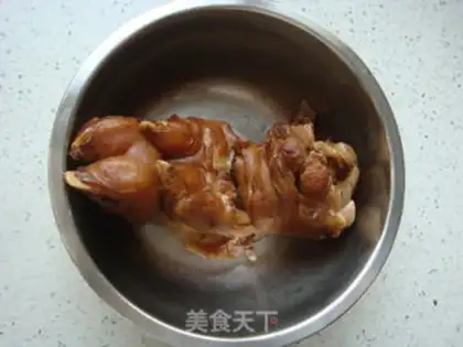 Make ♪ Cold hog hoof ♪ step 0