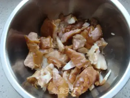 Make ♪ Cold hog hoof ♪ step 1