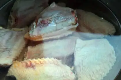 Make Red chicken wings step 0