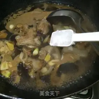 Make Red burning pig hoof step 5