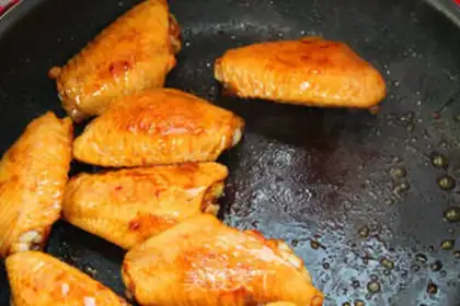 Make Red chicken wings step 5