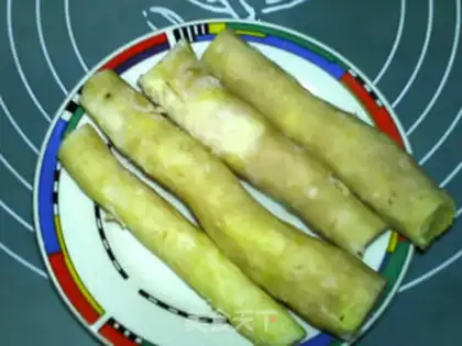 Make Qing Ji Yishan medicine and milk step 5