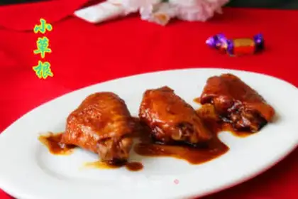 Make Red chicken wings step 9
