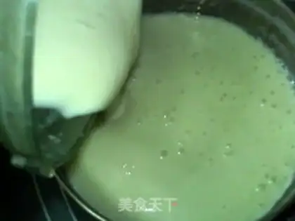 Make Qing Ji Yishan medicine and milk step 10
