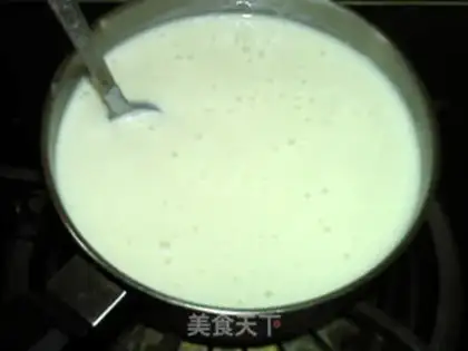 Make Qing Ji Yishan medicine and milk step 11
