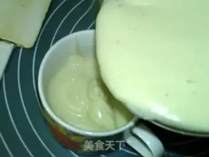 Make Qing Ji Yishan medicine and milk step 13
