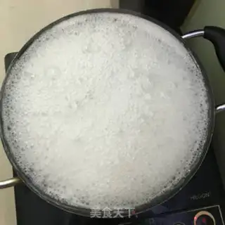 Make Egg porridge step 2