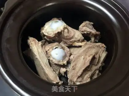 Make Bone radish soup step 1