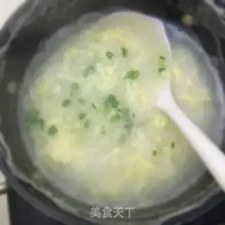 Make Egg porridge step 6