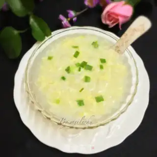 Make Egg porridge step 8