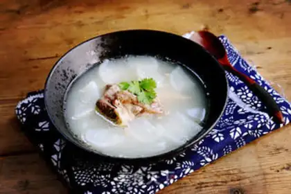 Make Bone radish soup step 7