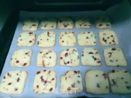 Make Cranberry cookies step 10