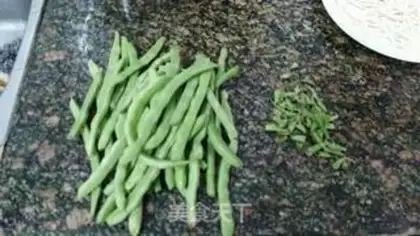 Make Bean bean noodle step 1