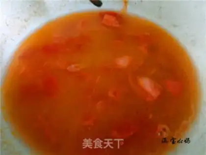 Make Tomato egg noodles step 7