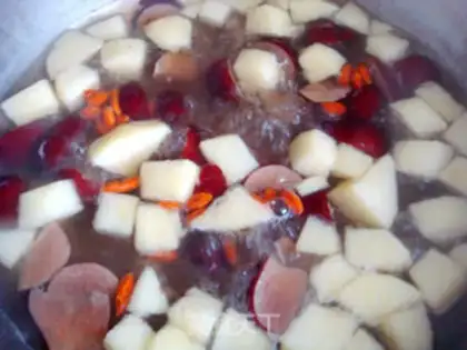 Make Red-tree apple water step 6