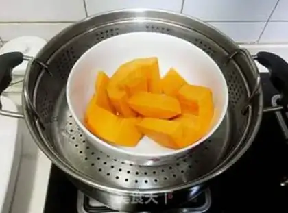 Make Pumpkin bean pie step 4