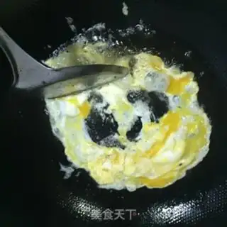 Make Soy sauce, fried rice step 1