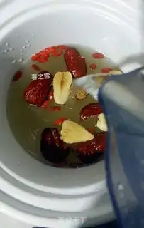 Make Little rice-tree porridge step 3