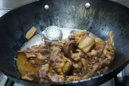 Make Red lamb chops step 7